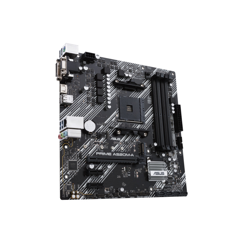 MOTHERBOARD ASUS (PRIME A520M-A II/CSM) SOCKET AM4,4*DDR4,HDMI,DP,VGA,PCIE-3.0,M.2,MICRO ATX image 8